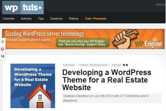 WordPress Theme Development Tutorials