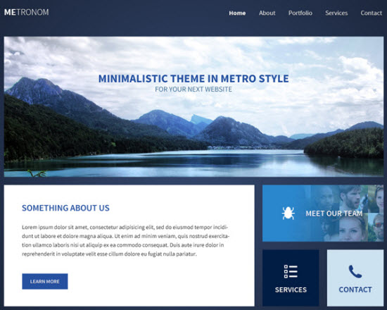 PSD Website Templates