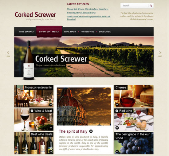 PSD Website Templates