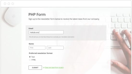 Simple PHP Contact Form