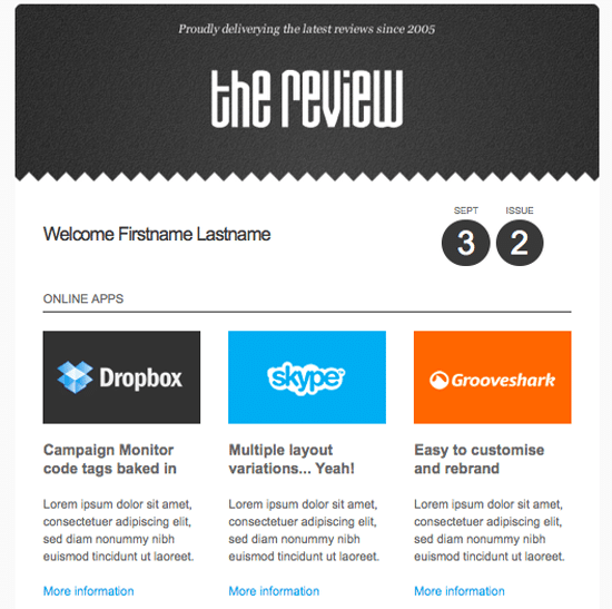 Email Designs