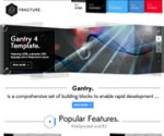 Fracture Joomla Template from RocketTheme