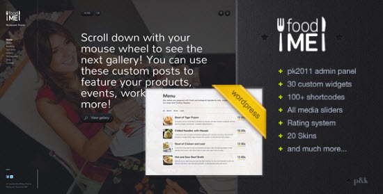 WordPress Restaurant Themes