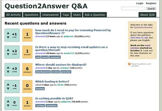 Question and Answer Software