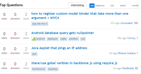 Question and Answer Software