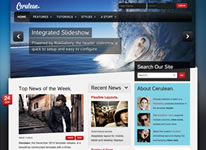 Cerulean WordPress Theme