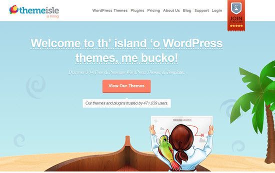 Themeisle WordPress Theme