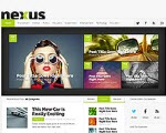 Magazine Style WordPress Theme Nexus