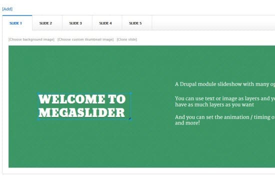 Mega Slider a Responsive Slider Module for Drupal