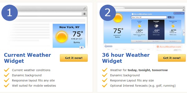Weather Widget