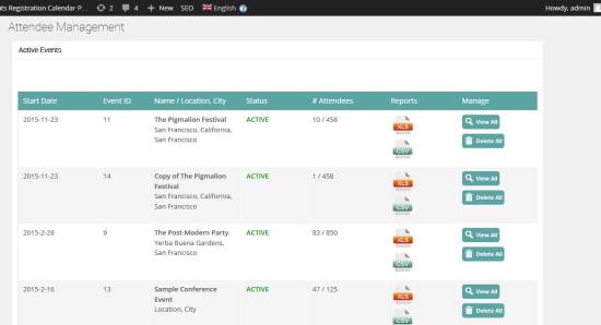 WordPress Calendar Plugins