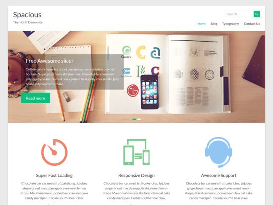 Spacious Free WordPress Themes