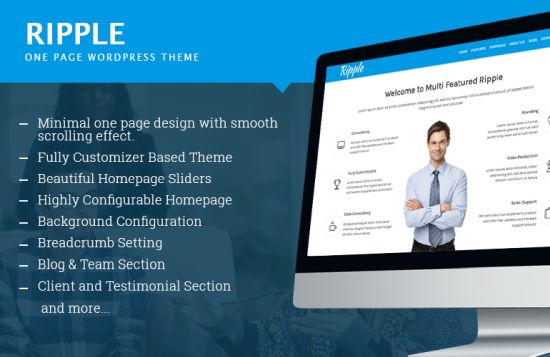 Ripple Free WordPress Themes