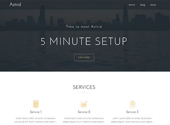 Astrid Free WordPress Themes