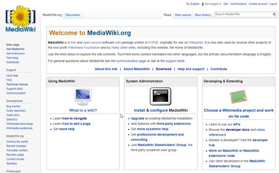 MediaWiki Wiki Software