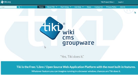 Tiki Wiki Software