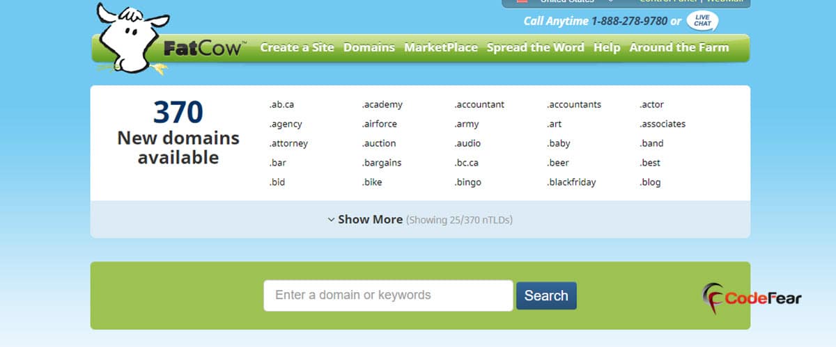 FatCow Domain